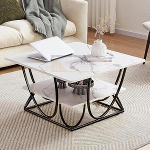 Modern Center <b>Table</b> Coffee <b>Table</b> Stylish <b>Sofa</b> <b>Side</b> <b>Table</b> for Living Room Decor - Product Image 5