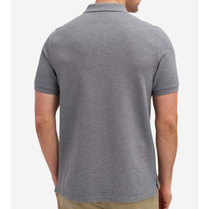 Camisa de Manga Corta con Cuello Camisero, Tejido de Punto Personalizado, Talla Grande para Hombre, Corte Regular, 100% Algodón Ecológico, Nueva Llegada - Product Image 2