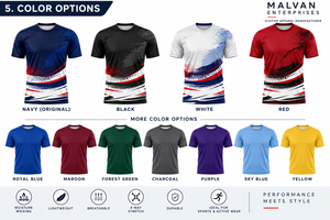 Maillot de sport personnalisé, uniforme d'équipe athlétique, impression numérique, 100% polyester respirant, anti-UV, football, hockey sur glace, baseball, football américain - Product Image 5