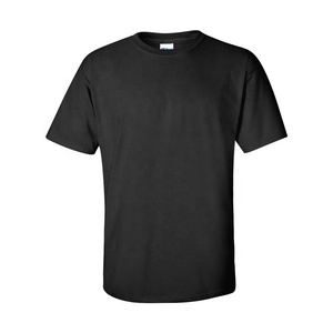 OEM Custom 100% Cotton <b>Plain</b> T Shirt for Men Plus Size Breathable Jersey High Quality Boxy Cropped <b>Tshirt</b> Embroidery Blank - Product Image 2
