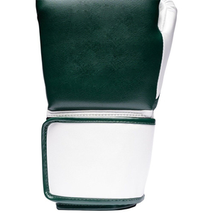 Gants de boxe OEM Fly Superlace vert et blanc, fermeture auto-agrippante, pour entraînement et sparring professionnel, 8oz-16oz - Product Image 2