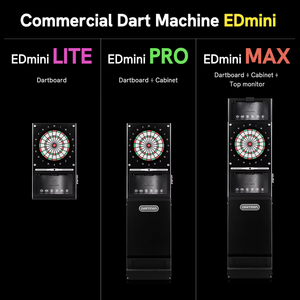 Machine à fléchettes électrique commerciale WiFi multijoueur avec structure métallique, interface en anglais, garantie 1 an pour les salles de billard - Product Image 3