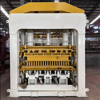 Machine automatique de fabrication de pavés et de blocs de béton à haute productivité avec moteur à pression hydraulique, facile à utiliser