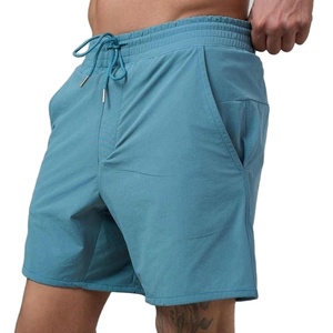 Pantalones Cortos Deportivos para Hombre, Nuevos Modelos 2025, con Bolsillos, para Entrenamiento, Correr, Verano, 100% Algodón, Lona Sólida, Ecológicos, Servicio OEM, Impermeables - Product Image 1