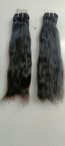 Premium Genius Weft 100% Natural Black Virgin Indian Hair Temple Sourced <b>Body</b> <b>Wave</b> and Kinky Straight Human Hair - Product Image 6