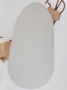 Table à manger en micro-béton Vandana Aureo Hexa avec un design minimaliste moderne - Product Image 2