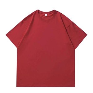 เสื้อยืดปักลายตามสั่ง ผ้าฝ้าย 100% คอกลมทรงโอเวอร์ไซส์ เสื้อยืดลำลองสตรีทแวร์สำหรับผู้ชายและผู้หญิง ขายส่ง - Product Image 5