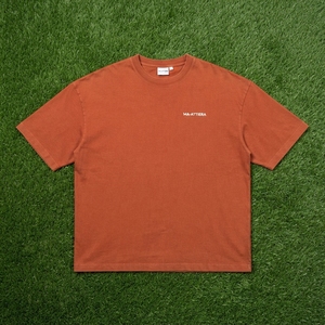Men's <b>Orange</b> Oversized T Shirt Crew Neck Short Sleeve Casual Streetwear Cotton <b>Tshirt</b> Relaxed Fit Fashion Top - Product Image 5