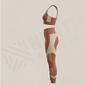 Traje Deportivo Personalizado al por Mayor, Ropa Deportiva de Manga Larga, Conjunto de Yoga para Mujer, Ropa de Gimnasio, Ropa Deportiva Activa - Product Image 3