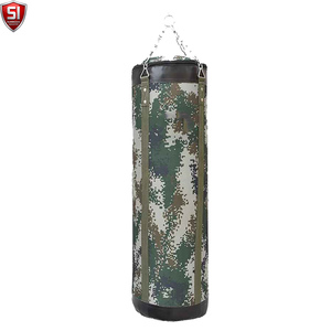 Sacs de frappe de boxe professionnels faits à la main, qualité supérieure, logo personnalisé, design confortable, cuir PU PVC, remplissage de sable, lourds - Product Image 4