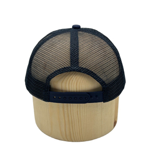 Gorra Trucker Personalizada al por Mayor de 6 Paneles, 100% Algodón, Malla Transpirable, Impermeable, con Parche, Cierre a Presión, para Exteriores - Product Image 6