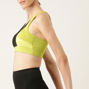 Sujetador deportivo ligero antideslizante con absorción de impactos y material resistente al sudor para mujeres activas, servicio OEM. - Product Image 4