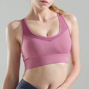 Women Yoga Sports <b>Bra</b>-High Support Breathable & Lightweight Simple Design Made of Bamboo Spandex Fabric - Product Image 2