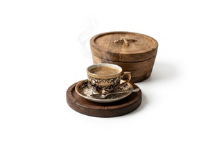 Wooden Eco-Friendly Heat Resistant Cute Design Cup <b>Coasters</b> Reusable <b>Table</b> Protection Mats for Coffee Tea Drinks Best Price - Product Image 3
