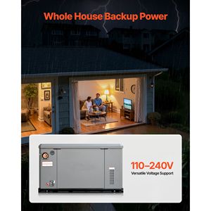 "Whole Home Backup <b>Generator</b> 22Kw LPG Dual Fuel 20Kw Max Power Natural <b>Gas</b>" - Product Image 2