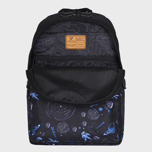 Sac à dos scolaire résistant à l'eau Arctic Fox Galaxy, sac en polyester de grande capacité avec sangle amovible - Product Image 5