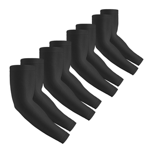 Manchons de protection solaire UPF50+ en polyester solide, dernière collection, prix usine, manches longues, pour hommes, noir, vert, plusieurs couleurs - Product Image 3