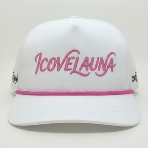 Gorra de Golf de 5 Paneles Personalizada, Paneles Perforados con Corte Láser, Visera Curva, Bordado en Contraste, Marca Privada OEM, MOQ Bajo - Product Image 1