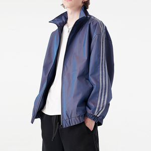 Veste coupe-vent de randonnée en toile softshell à capuche pour l'hiver avec fermeture éclair, couleur unie, service OEM - Product Image 4