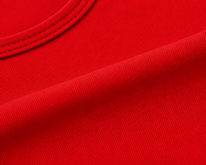 Women's Red High Support <b>Racerback</b> Sports <b>Bra</b> Scoop Neck Seamless Quick Dry Gradient Color Front Logo Activewear - Product Image 5