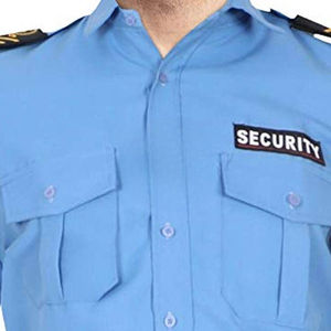 Venta Directa de Fábrica, Uniformes de Trabajo de Seguridad para Hombre, Tallas Grandes, Uniformes de Guardia de Seguridad al por Mayor con Bolsillos Multicolores - Product Image 4