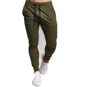 High Quality Men's Casual Jogger Sweatpants <b>Large</b> Size Elastic Waist Sports Trousers Loose 100% Cotton <b>Canvas</b> Waterproof - Product Image 5