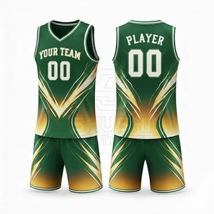 Nuevo Conjunto Deportivo Transpirable, Combinación de Colores Personalizada Profesional, 100% Poliéster, Sin Mangas - Product Image 3