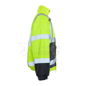 Veste de sécurité légère à fermeture éclair en nylon et polyester, vente en gros à bas prix - Product Image 2