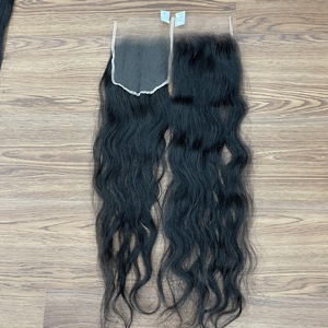 ARTICLES CHAUDS 2024!!! Prix de gros Lace Closure Extension de cheveux humains 100% cheveux humains vietnamiens cheveux bruts - Product Image 6