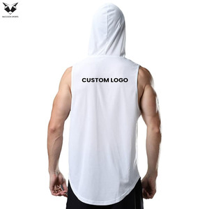 Sudaderas sin Mangas Blancas con Logotipo Personalizado, Servicio OEM ODM, el Mejor Proveedor, Material de Primera Calidad - Product Image 3