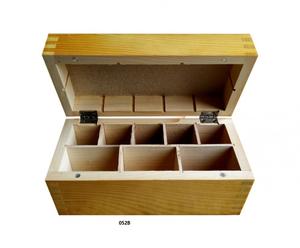 Boîte en bois de haute qualité à 8 compartiments, fournitures de luxe pour la fabrication de bijoux et meilleur produit au prix de gros le plus bas - Product Image 1