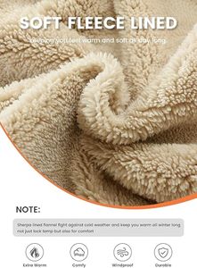 Sweat à capuche en polaire Sherpa pour homme, chaud pour l'hiver, pull Teddy personnalisé, sweat à capuche Teddy en polaire pour homme, sweat Sherpa surdimensionné - Product Image 5