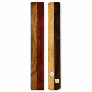 Juego de 2 Porta Incienso de Madera Hechos a Mano, Quemadores de Varillas de Madera Natural, Diseño Decorativo Minimalista, Venta al por Mayor OEM ODM - Product Image 1