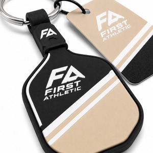 Stylish Pickleball Keychain Mini Paddle Charm Lightweight Portable Design with Strong <b>Ring</b> for Keys Backpacks Wallets and Gifts - Product Image 6