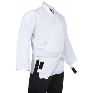 Ensemble d'uniformes de karaté personnalisés en tissu épais de coton pour adultes et jeunes, entraînement d'arts martiaux, compétition de Kata, taille personnalisée, OEM - Product Image 4
