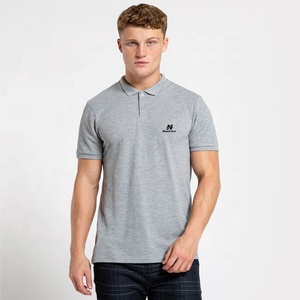 Polos en blanco de alta calidad para hombres y mujeres, polos transpirables antiarrugas de manga corta con botones - Product Image 1