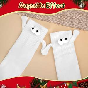 Chaussettes d'hiver décontractées pour hommes de qualité supérieure, respirantes, confortables, en tricot Spandex/Nylon, résistantes aux déchirures, détection par aiguille, OEM - Product Image 3