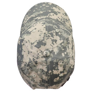 Gorra de béisbol unisex de camuflaje, ajustable de 6 paneles, transpirable, de sarga, impermeable, para primavera y verano - Product Image 4