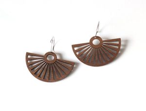 Pendientes de Madera con Estampado de Cactus y Montaña al Estilo Occidental, Regalo para Mujer, Fiesta, Boda, Mejor Precio - Product Image 4