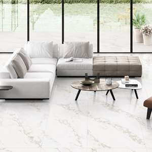 Azulejos de Porcelana Brillante de Lujo de 600x1200 mm, Efecto Mármol, Pulidos, Antideslizantes, Aislantes del Calor, para Pisos y Paredes, para Casas y Villas Modernas - Product Image 1