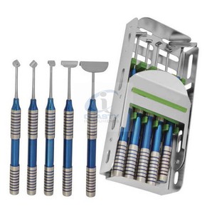 CLASTY INSTRUMENTS Kit de Cepillos Dentales para Tejidos Blandos, Cuidado de las Encías, Higiene Bucal, Juego de Cepillos de Limpieza Reutilizables de Acero, Certificación CE Clase I 1 - Product Image 2