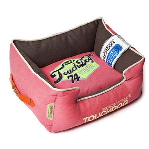 Cuccia per Cani Rettangolare Sportiva Vintage Originale, Design Reversibile in Peluche per il Tuo Amico Peloso - Product Image 1