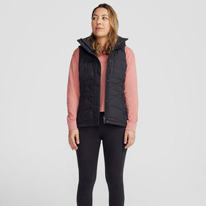 Chaleco Acolchado de Invierno para Mujer, Diseño Personalizado con Logotipo, Transpirable, de Alta Calidad, Estilo Urbano, Cálido - Product Image 3