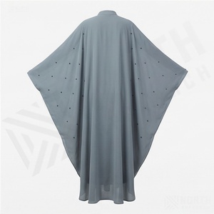 Abaya pour femmes, dernier design, fabrication sur mesure disponible, vente en gros, prix raisonnables, vêtements islamiques modestes, vente en gros - Product Image 2