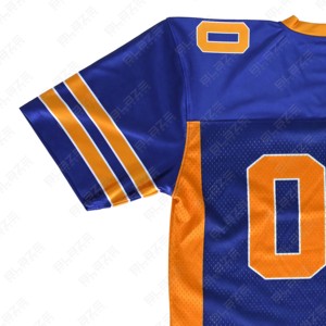 OEM vente en gros personnalisé surdimensionné football rue mode T-shirt hommes maille Boxy ensemble maillot de football - Product Image 4