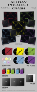 ALLDAY PROJECT CRASH [Versión FOCUS] Segundo álbum EP - Product Image 2