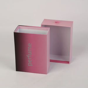 Custom Eco-Friendly Handmade Luxury High Quality Paper Drawer <b>Box</b> with Ribbon Handle Cosmetic Packaging for Perfume <b>Bottle</b> - Product Image 3