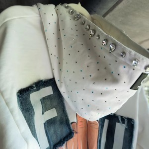 Sudadera con capucha oversize para hombre, personalizada, de gramaje alto, con lavado ácido, 100% algodón, para otoño, ecológica, con pedrería, costura de reserva, corte holgado, efecto desgastado, color liso - Product Image 4