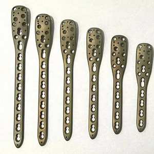 Plaque de blocage proximale de l'humérus en acier inoxydable NDG Phylis 35 mm, implant orthopédique traumatique réutilisable pour chien, système chirurgical 3-10 trous - Product Image 5