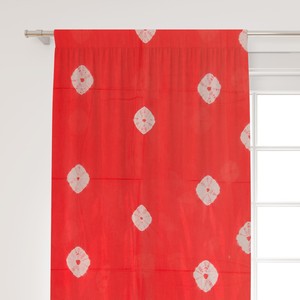 Rideau en coton imprimé tie-dye de qualité supérieure, panneau décoratif bohème pour fenêtre, idéal pour salon, chambre, café - Exportateur en gros Inde - Product Image 3